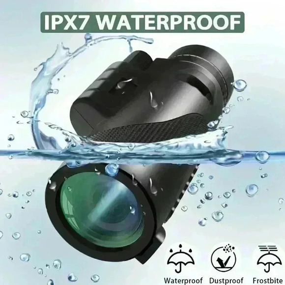 40X60 HD Monocular Telescope with Smartphone Holder and Tripod - NWT - Picture 7 of 7